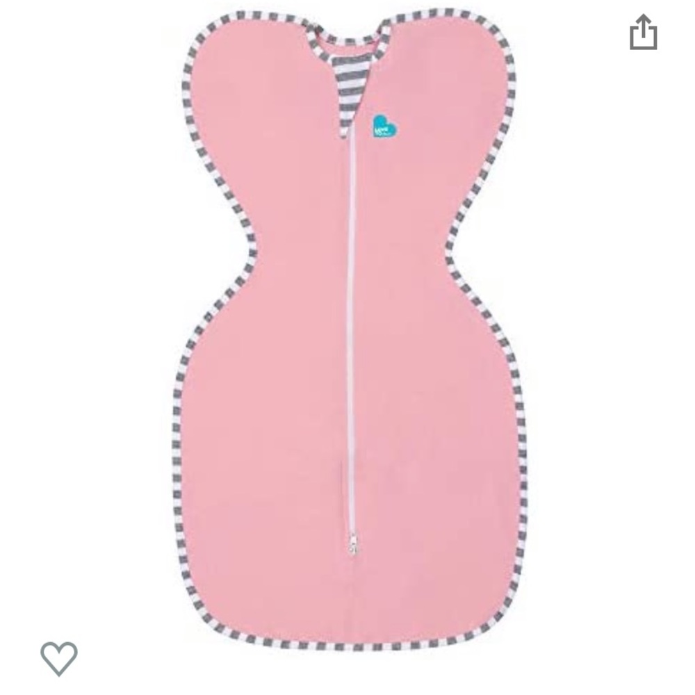 Love To Dream Swaddle UP, Pink, Medium, 13-19 lbs
